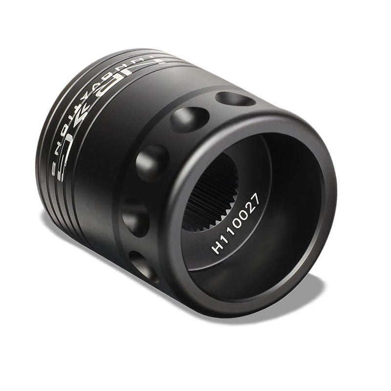 NRG SRK-R120H Short Steering Wheel Hub Adapter Black For 84-02 Toyota Corolla-Interior-BuildFastCar