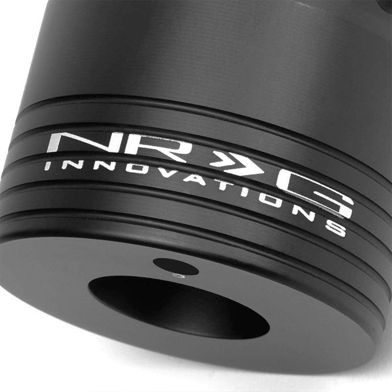 NRG SRK-R120H Short Steering Wheel Hub Adapter Black For 84-02 Toyota Corolla-Interior-BuildFastCar