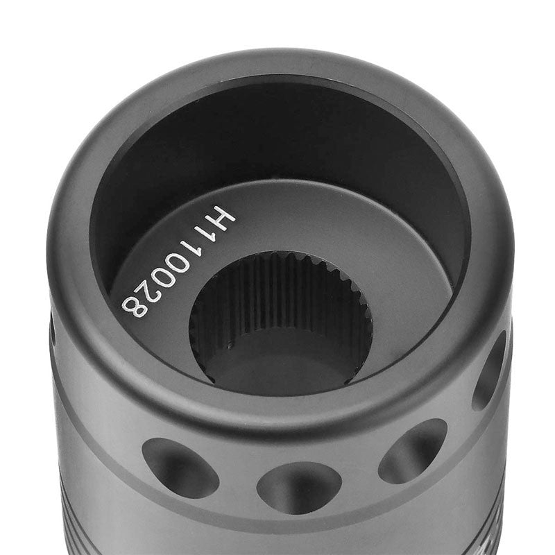 NRG SRK-R130H Short Steering Wheel Hub Adapter Black For 94-02 Honda Accord-Interior-BuildFastCar