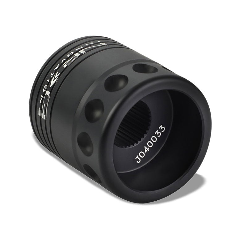 NRG SRK-R140-BK Short Steering Wheel Hub Adapter Black For 89-98 Nissan 240SX-Interior-BuildFastCar
