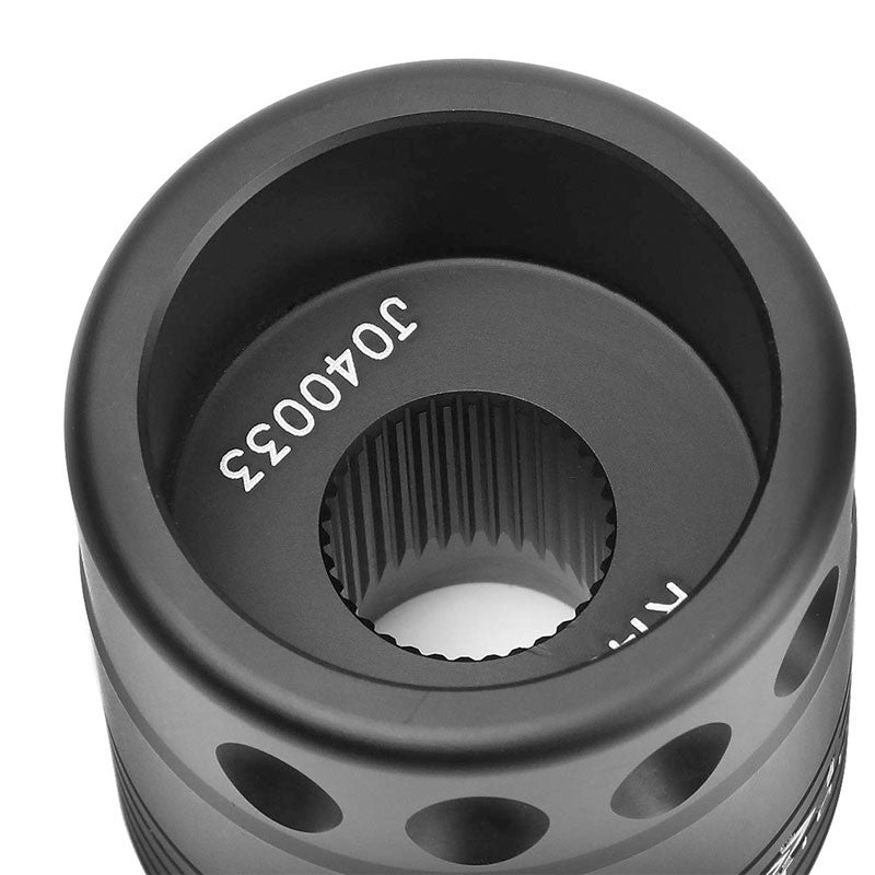 NRG SRK-R140-BK Short Steering Wheel Hub Adapter Black For 89-98 Nissan 240SX-Interior-BuildFastCar