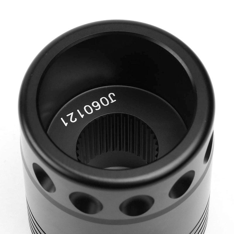 NRG Innovations SRK-RL142H-BK Black Race Style Steering Wheel Short Hub Adapter