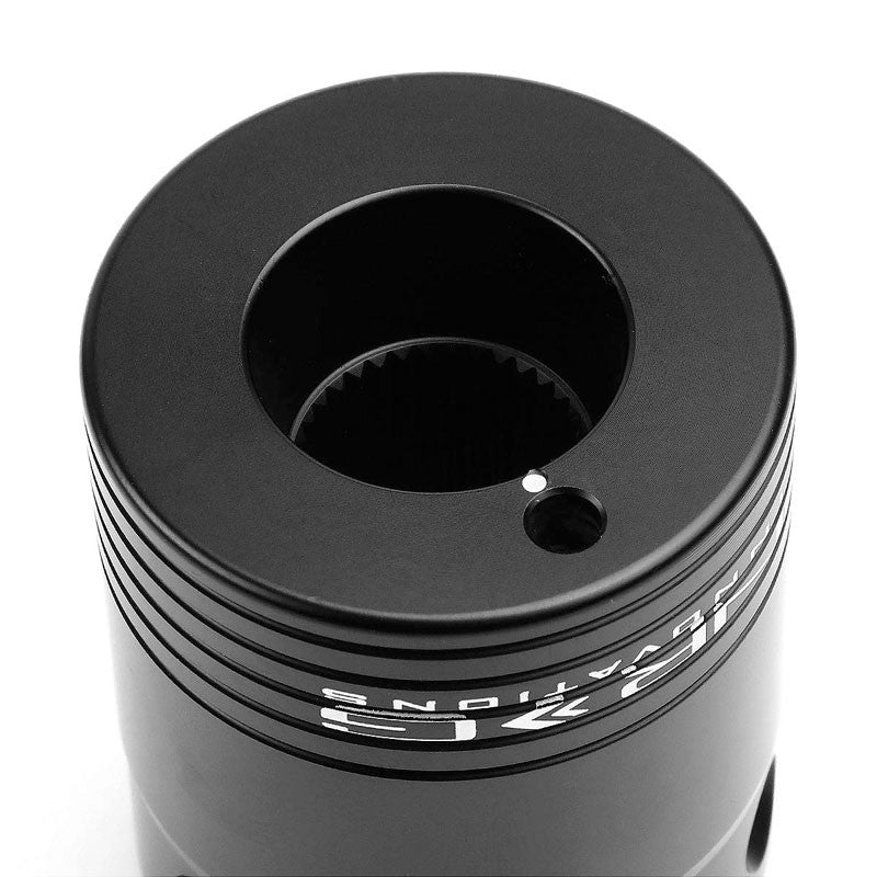 NRG Innovations SRK-RL142H-BK Black Race Style Steering Wheel Short Hub Adapter