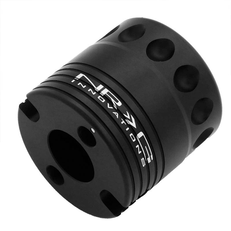 NRG SRK-R160H Short Steering Wheel Hub Adapter Black For 79-95 Mazda RX-7-Interior-BuildFastCar