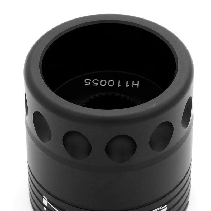 NRG SRK-R190H Short Steering Wheel Hub Adapter Black For 88-91 Honda Civic-Interior-BuildFastCar