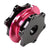 NRG SRK-R200BK-PK SFI 42.1 Steering Wheel Quick Release Adapter Black/Pink Ring