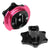 NRG SRK-R200BK-PK SFI 42.1 Steering Wheel Quick Release Adapter Black/Pink Ring