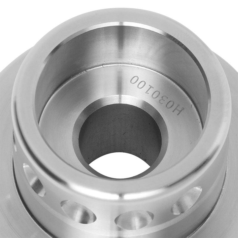 NRG SRK-SWH-1 Steering Wheel Short Spline Hub Adapter Silver For 5/8" Clearance-Interior-BuildFastCar