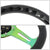 Black Wood/Neo Chrome Slit Hole 310mm ST-310BK-MC NRG Steering Wheel+Horn Button