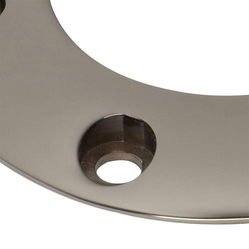 NRG STR-001BKC Black Chrome 6-Bolt Steering Wheel Horn Button Ring Retainer-Steering Wheels & Accessories-BuildFastCar