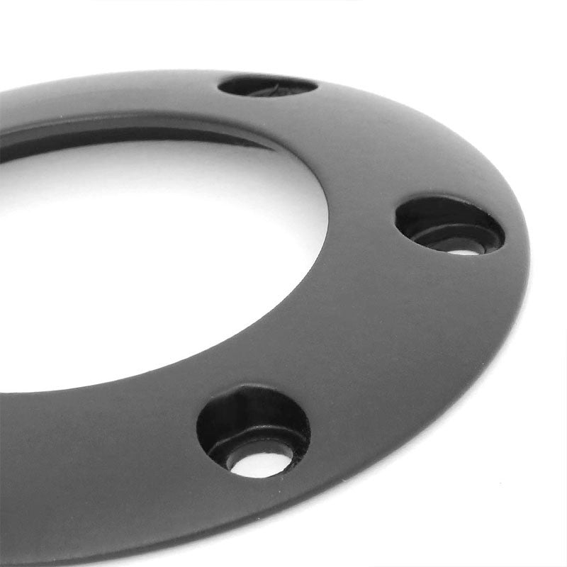 NRG STR-001BK Black 6-Bolt Steering Wheel Horn Button Ring Retainer Replacement-Steering Wheels & Accessories-BuildFastCar