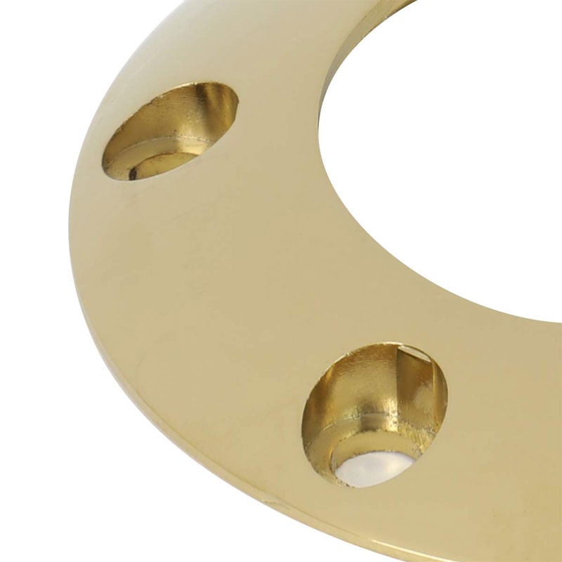 NRG STR-001CG Chrome Gold 6-Bolt Steering Wheel Horn Button Ring Retainer-Steering Wheels & Accessories-BuildFastCar