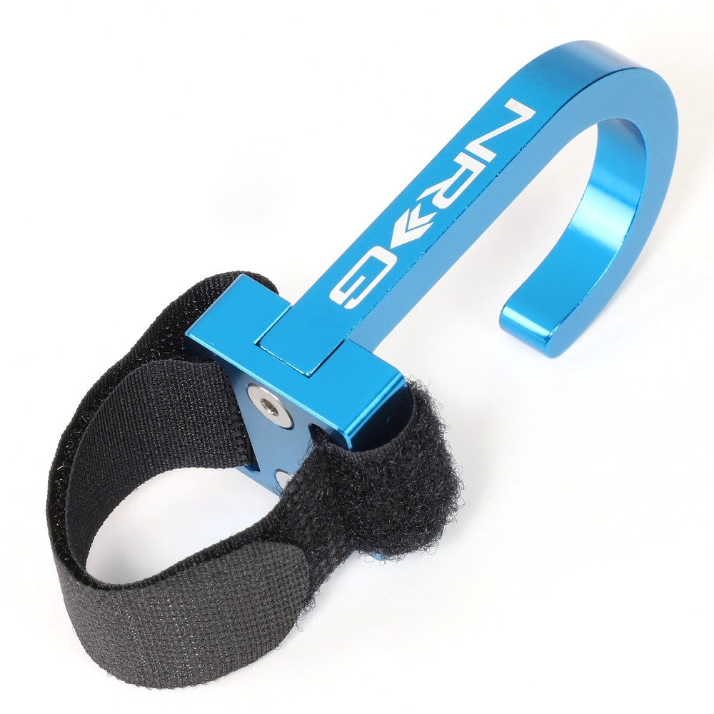 NRG STR-100BL Blue Adjustable Loop Multi Purpose Steering Wheel Hook NRG-STR-100BL