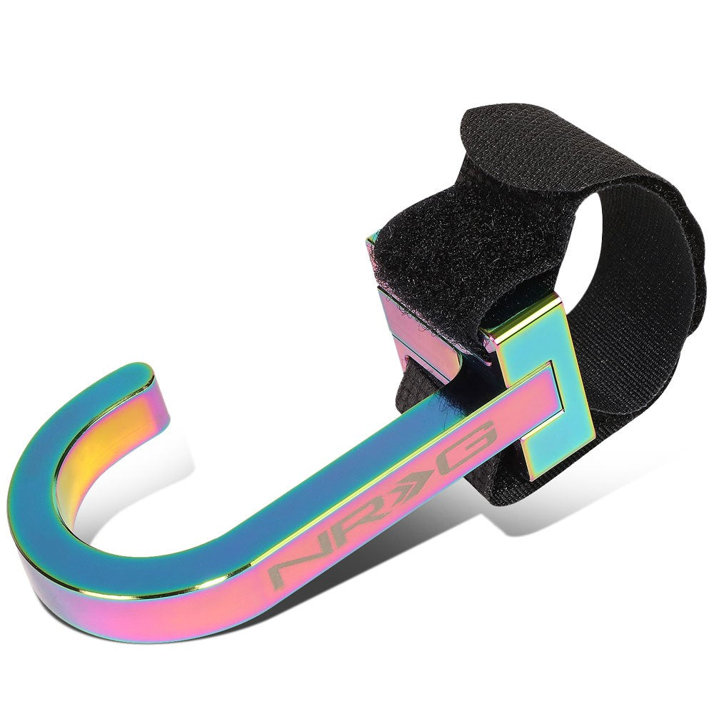 NRG STR-100MC Neo Chrome Adjustable Loop Steering Wheel Hook NRG-STR-100MC