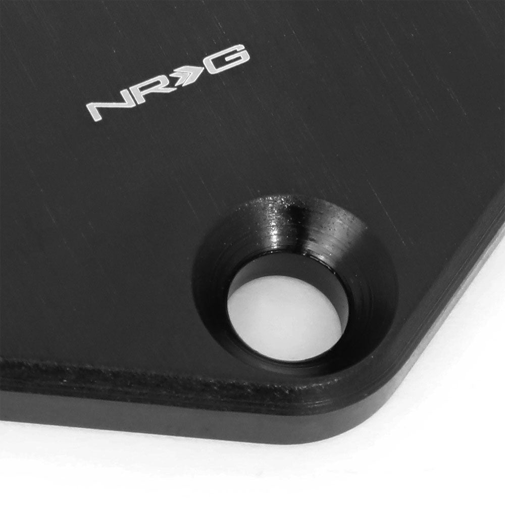 NRG STR-620RD White Arrow Engraved Steering Wheel Horn Plate Cover NRG-STR-620RD