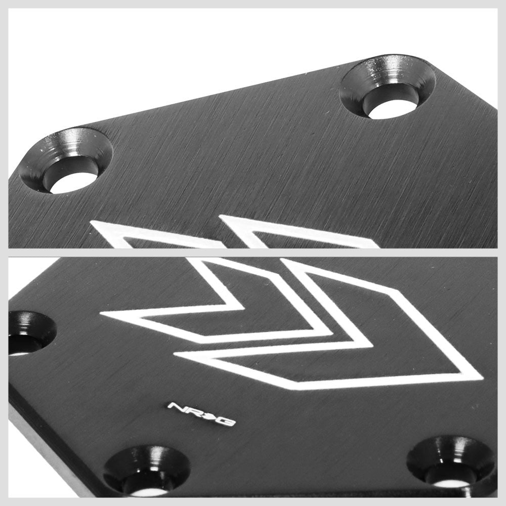 NRG STR-620SL Silver Arrow Engraved Steering Wheel Horn Plate Cover NRG-STR-620SL