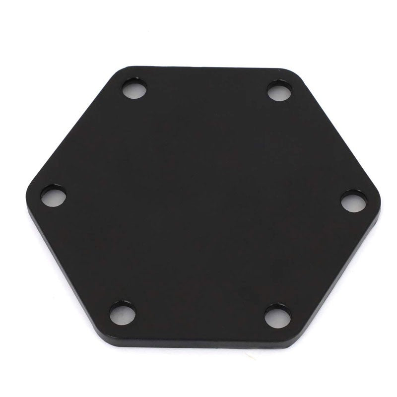NRG STR-630CF Black Carbon Fiber Look Steering Wheel Horn Delete Plate Cover-Steering Wheels & Accessories-BuildFastCar