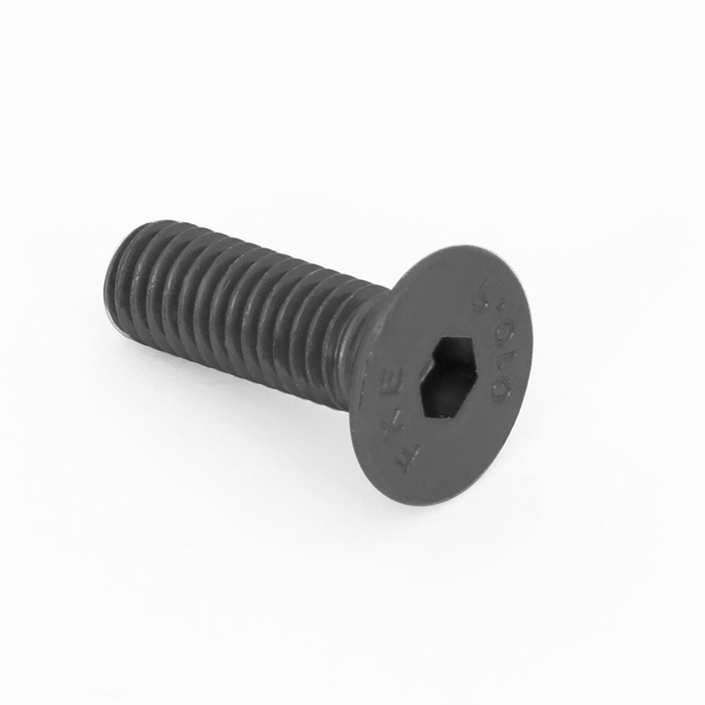 NRG 6PC SWS-100BK-1 Anodized Black Flat Head/Conical Seat Steering Wheel Screw