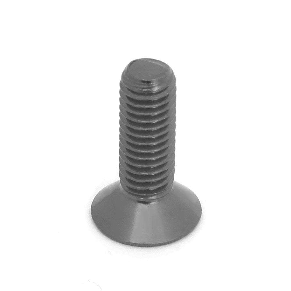 NRG 6PC SWS-100BK-1 Anodized Black Flat Head/Conical Seat Steering Wheel Screw