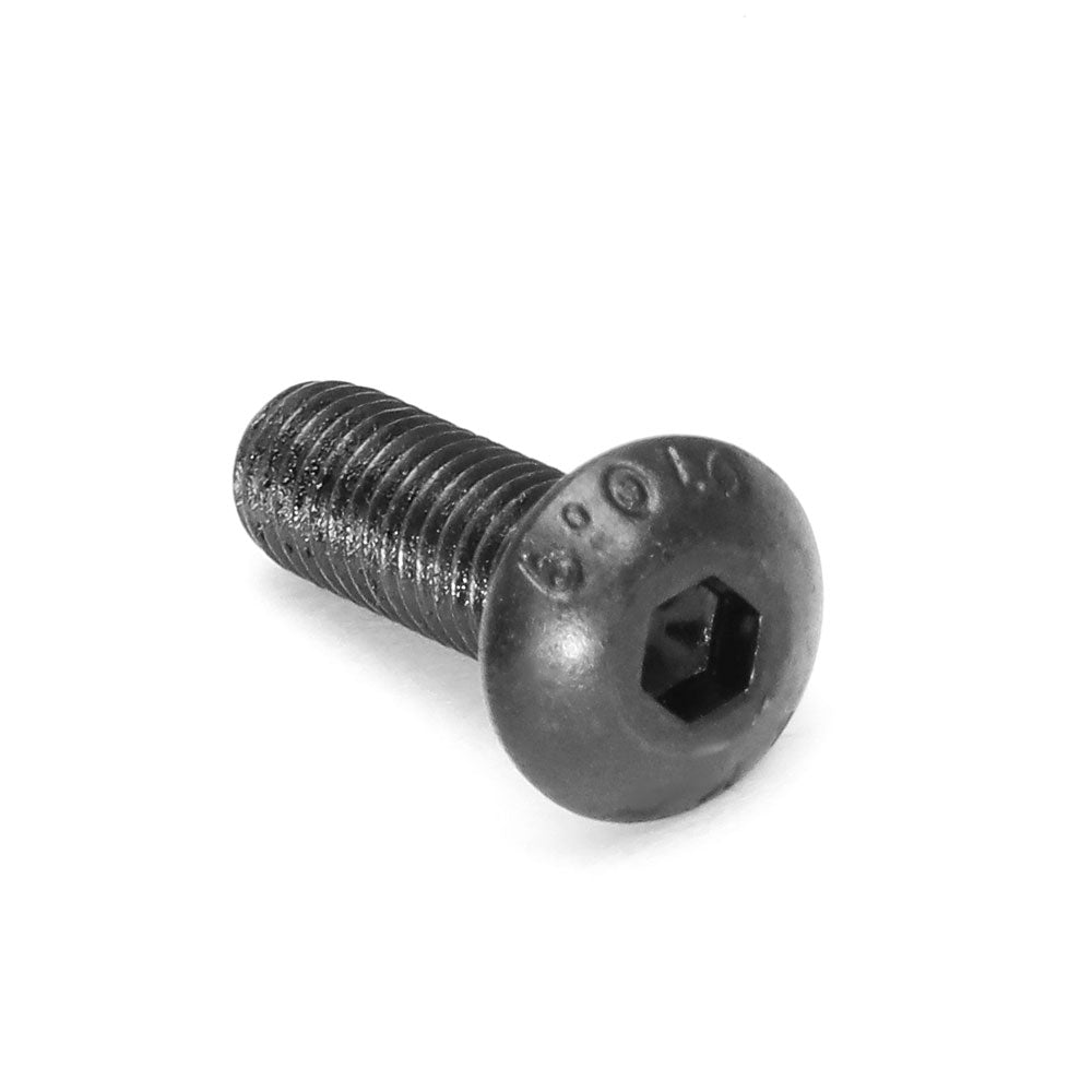 NRG 6PC SWS-100BK Anodized Black Round Head/Flat Seat Steering Wheel Screw