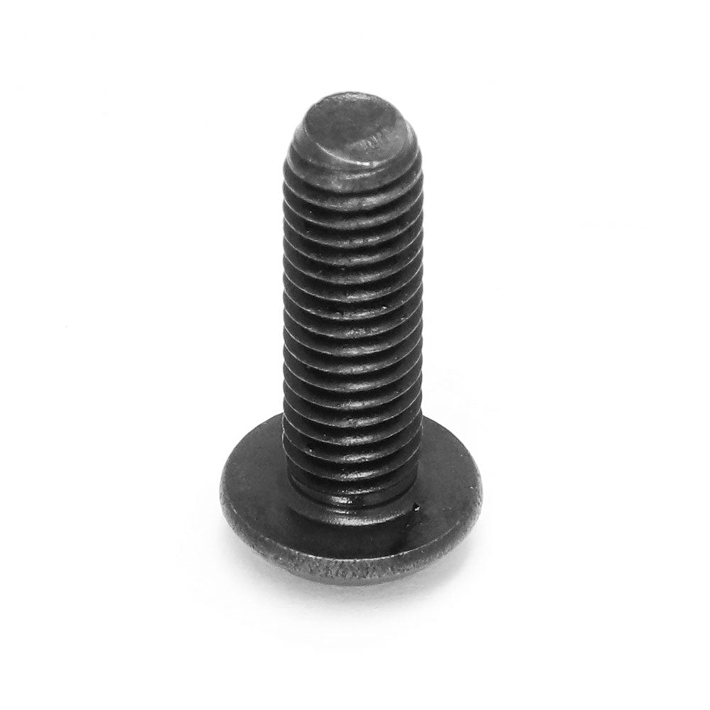 NRG 6PC SWS-100BK Anodized Black Round Head/Flat Seat Steering Wheel Screw