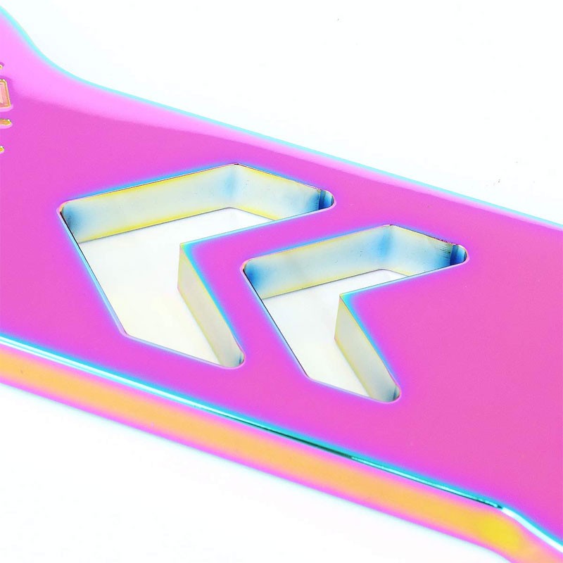 NRG Innovations Neochrome TOW-100MC Front Logo Universal Aluminum Hitch Tow Hook-Truck & Towing-BuildFastCar
