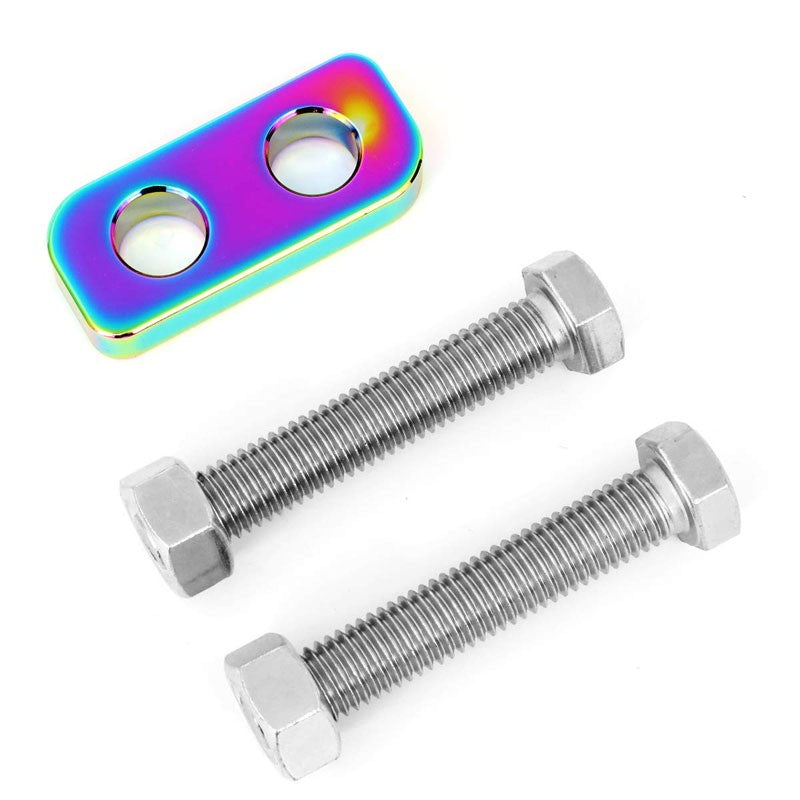 NRG Innovations Neochrome TOW-100MC Front Logo Universal Aluminum Hitch Tow Hook-Truck & Towing-BuildFastCar