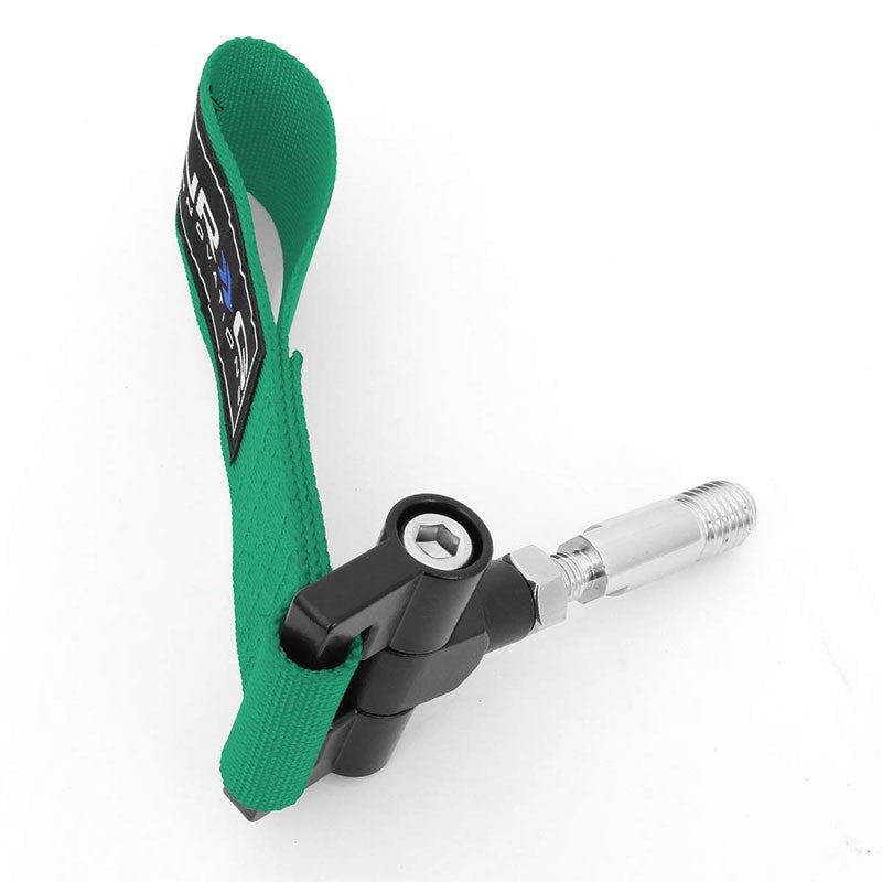 NRG Green TOW-131GN Front/Rear Nylon Tow Strap Tow Hook Kit For 09-13 Honda Fit-Truck & Towing-BuildFastCar-BFC-NRG-TOW-131GN