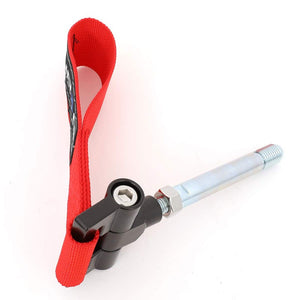 NRG Red TOW-142RD Front/Rear Nylon Tow Strap Tow Hook Kit For 02-03 Nissan 350Z-Truck & Towing-BuildFastCar-BFC-NRG-TOW-142RD