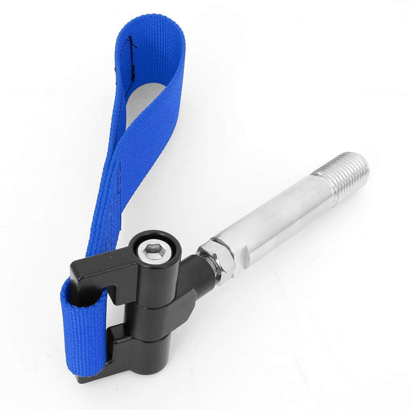 NRG Blue TOW-144BL Front/Rear Nylon Tow Strap Tow Hook Kit For 04-07 Nissan 350Z-Truck & Towing-BuildFastCar-BFC-NRG-TOW-144BL