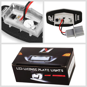 Nuvision NVL-LPL-002 Clear Len, WhiteLED Rear License Plate Light Lamp NVL-LPL-002