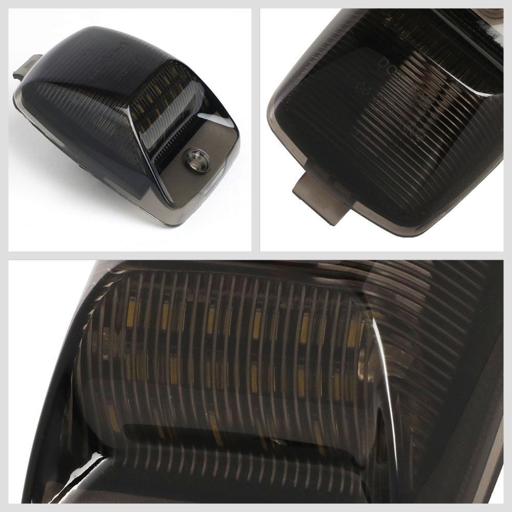 Nuvision NVL-LPL-004 Smoke Len, WhiteLED Rear License Plate Light Lamp NVL-LPL-004