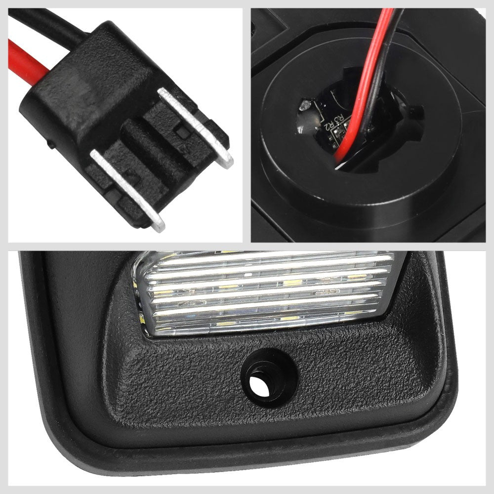 Nuvision NVL-LPL-007 Clear Len, WhiteLED Rear License Plate Light Lamp NVL-LPL-007