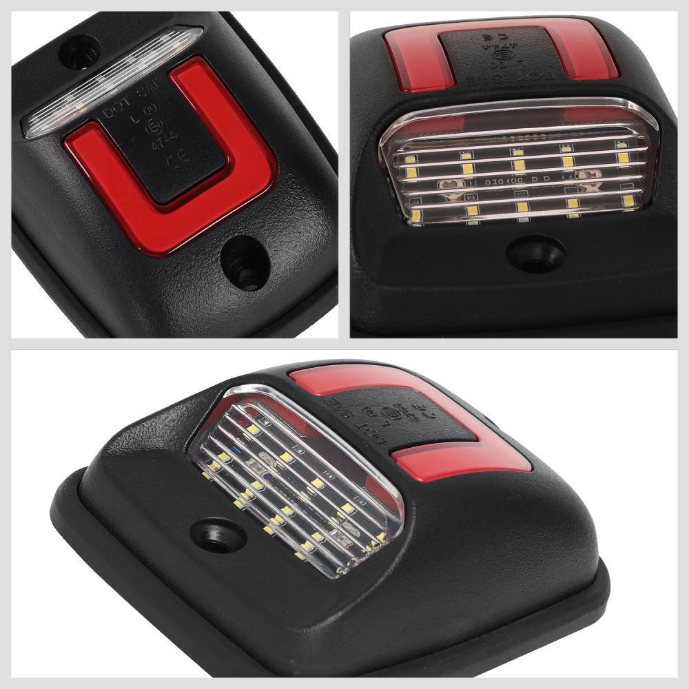 Nuvision NVL-LPL-008 Clear Len, WhiteLED Rear License Plate Light Lamp NVL-LPL-008