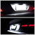 Nuvision NVL-LPL-009 Clear Len, WhiteLED Rear License Plate Light Lamp NVL-LPL-009
