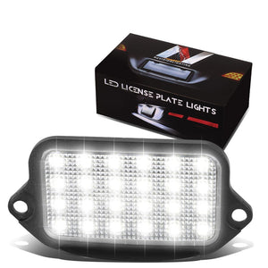 Nuvision NVL-LPL-011 Clear Len, WhiteLED Rear License Plate Light Lamp NVL-LPL-011