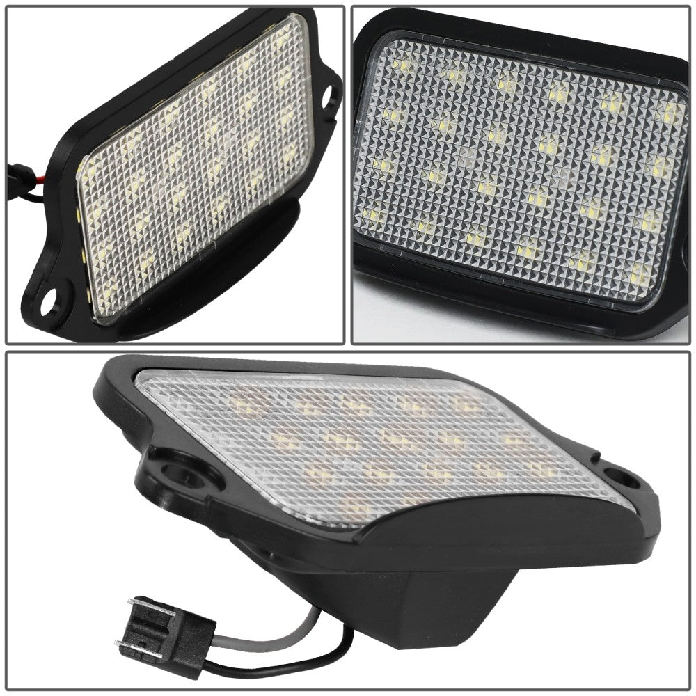 Nuvision NVL-LPL-011 Clear Len, WhiteLED Rear License Plate Light Lamp NVL-LPL-011