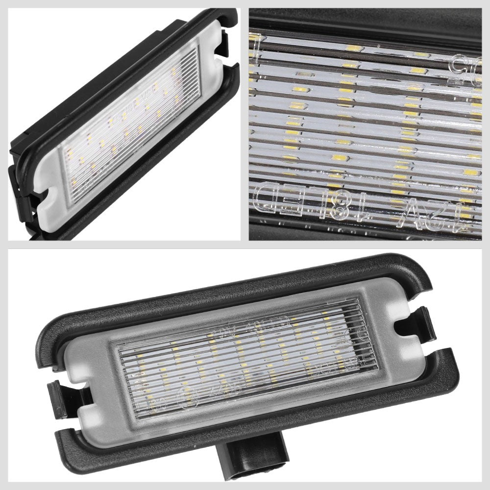 Nuvision NVL-LPL-013 Clear Len, WhiteLED Rear License Plate Light Lamp NVL-LPL-013