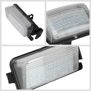 Nuvision NVL-LPL-015 Clear Len, WhiteLED Rear License Plate Light Lamp NVL-LPL-015