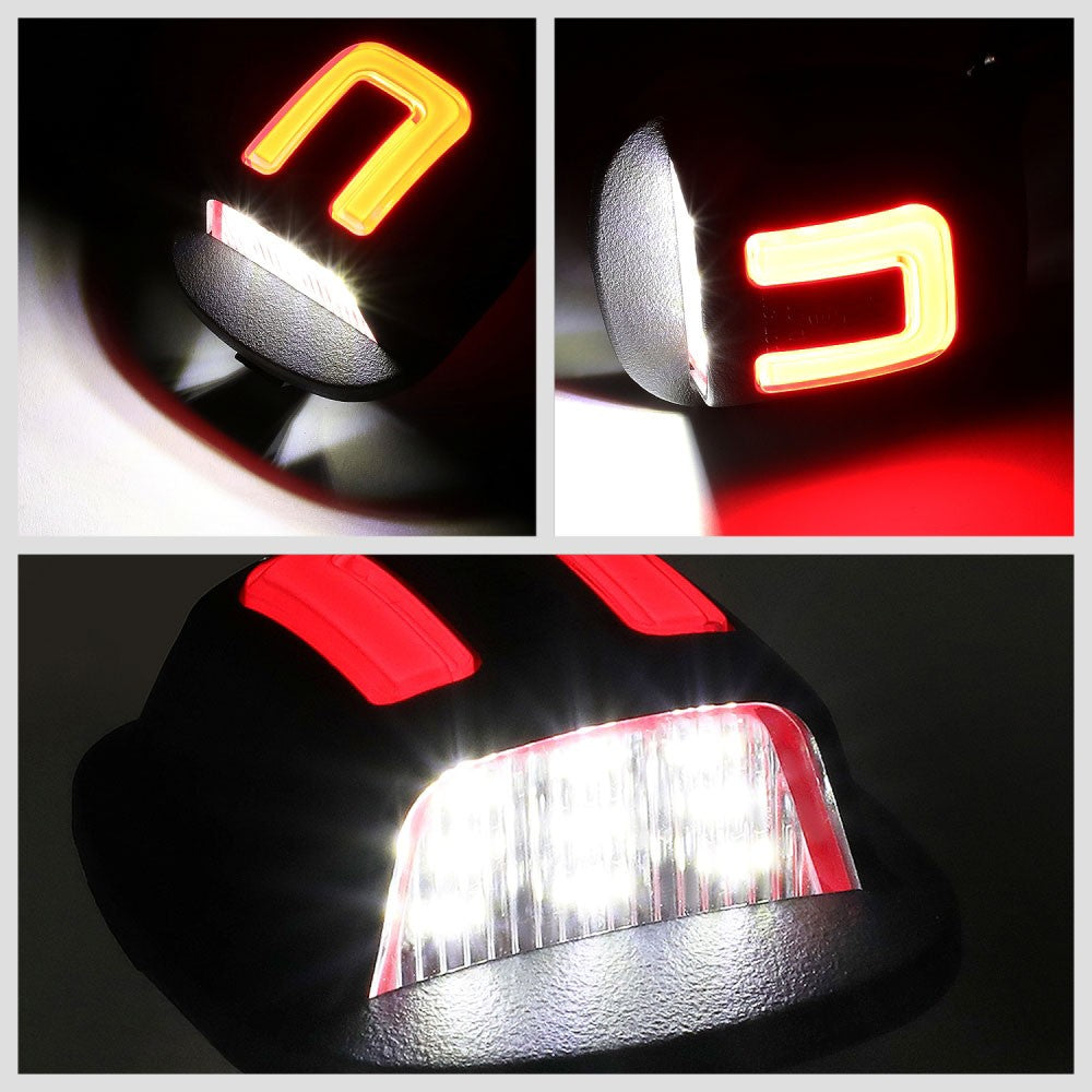 Nuvision NVL-LPL-017 Clear Len, WhiteLED Rear License Plate Light Lamp NVL-LPL-017