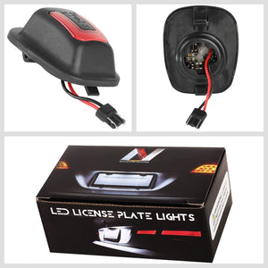 Nuvision NVL-LPL-017 Clear Len, WhiteLED Rear License Plate Light Lamp NVL-LPL-017