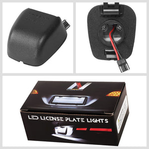 Nuvision NVL-LPL-018 Clear Len, WhiteLED Rear License Plate Light Lamp NVL-LPL-018