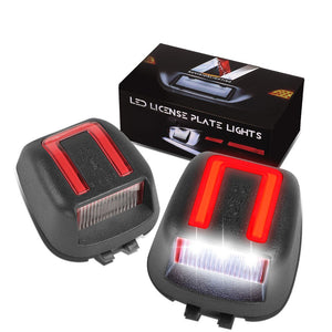 Nuvision NVL-LPL-019 Clear Len, WhiteLED Rear License Plate Light Lamp NVL-LPL-019
