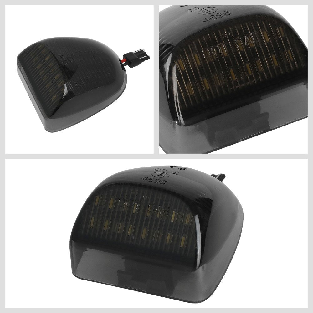 Nuvision NVL-LPL-020 Clear Len, WhiteLED Rear License Plate Light Lamp NVL-LPL-020