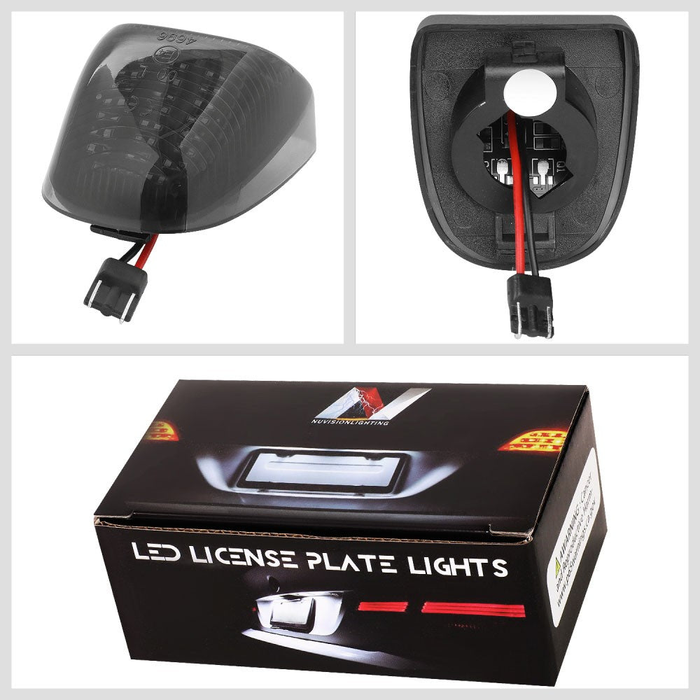 Nuvision NVL-LPL-020 Clear Len, WhiteLED Rear License Plate Light Lamp NVL-LPL-020