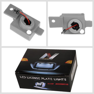 Nuvision NVL-LPL-022 Clear Len, WhiteLED Rear License Plate Light Lamp NVL-LPL-022