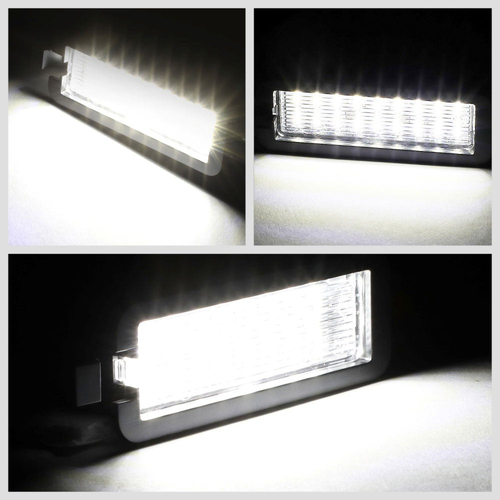 Nuvision NVL-LPL-023 Clear Len, WhiteLED Rear License Plate Light Lamp NVL-LPL-023