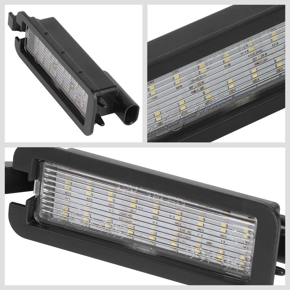 Nuvision NVL-LPL-023 Clear Len, WhiteLED Rear License Plate Light Lamp NVL-LPL-023