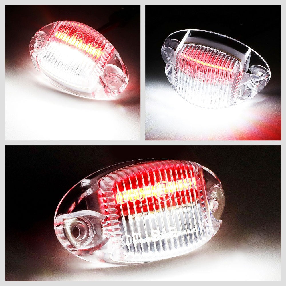 Nuvision NVL-LPL-024 Clear Len, WhiteLED Rear License Plate Light Lamp NVL-LPL-024