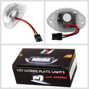 Nuvision NVL-LPL-024 Clear Len, WhiteLED Rear License Plate Light Lamp NVL-LPL-024